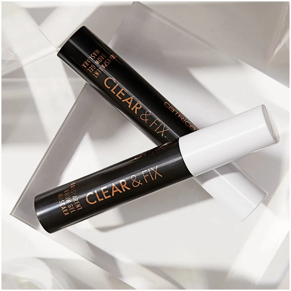 Clear & Fix Transparent Brow Gel Mascara transparentny żel do brwi 010 5ml