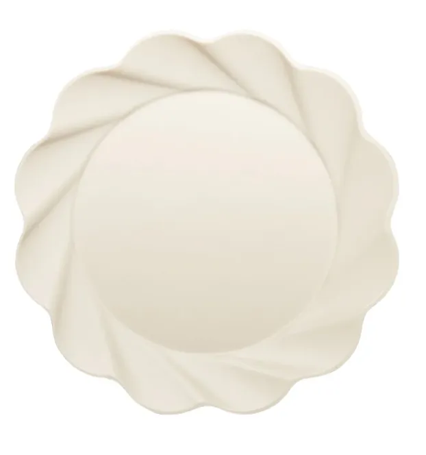 Eco Extra Large Dinner Plate - Cream