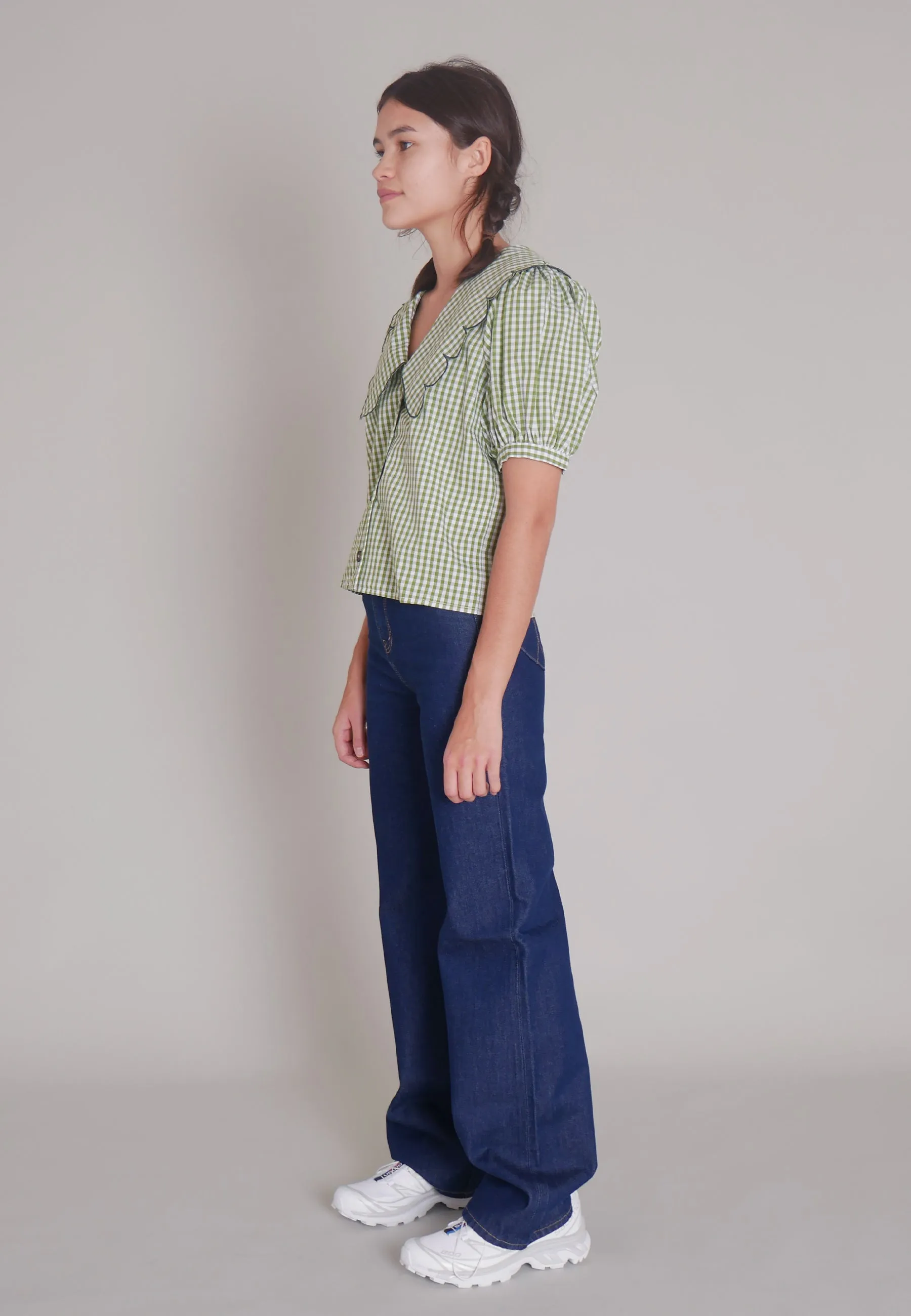 Free Blouse - leaves