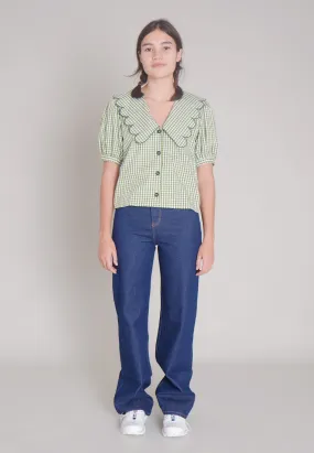 Free Blouse - leaves