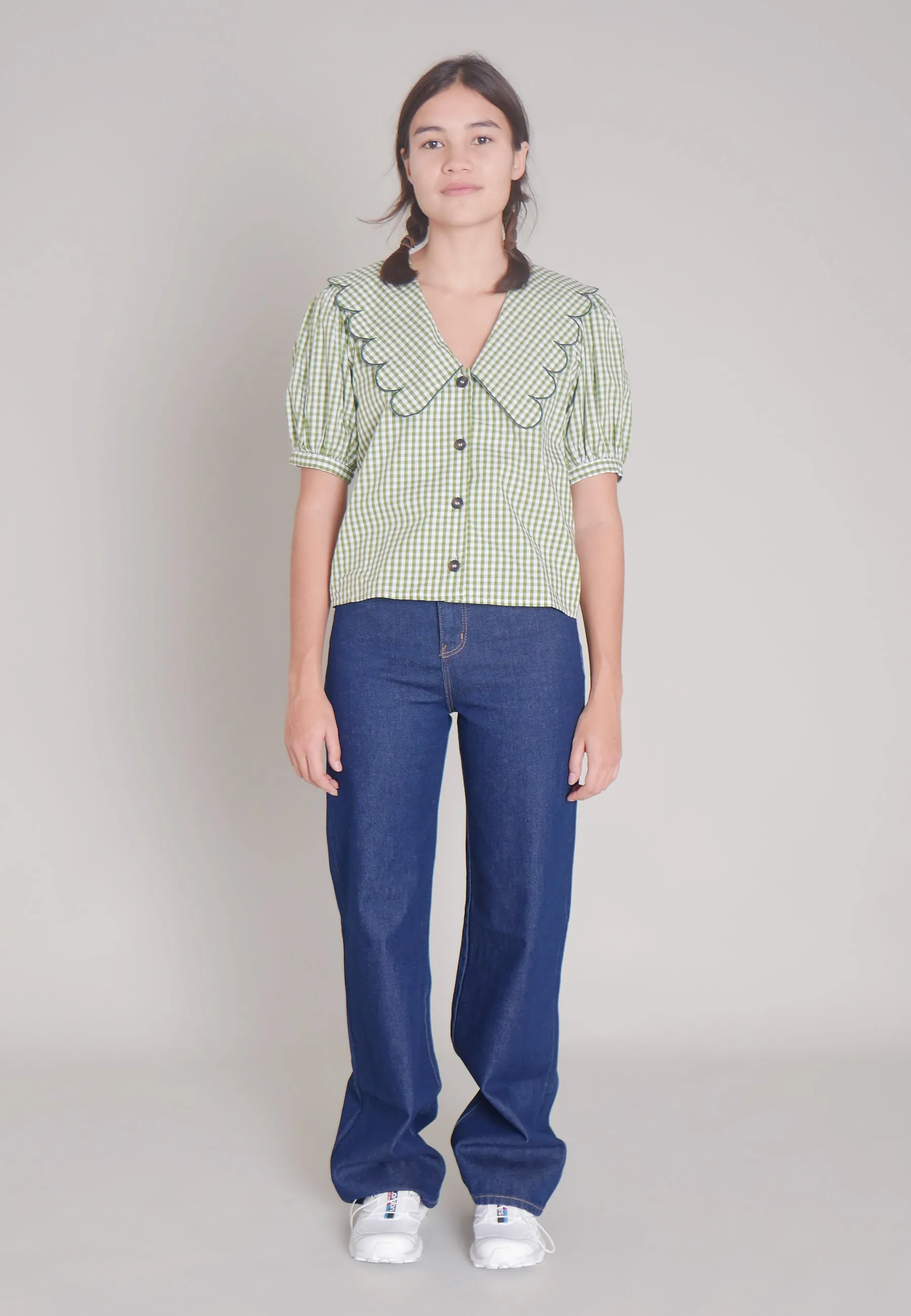 Free Blouse - leaves