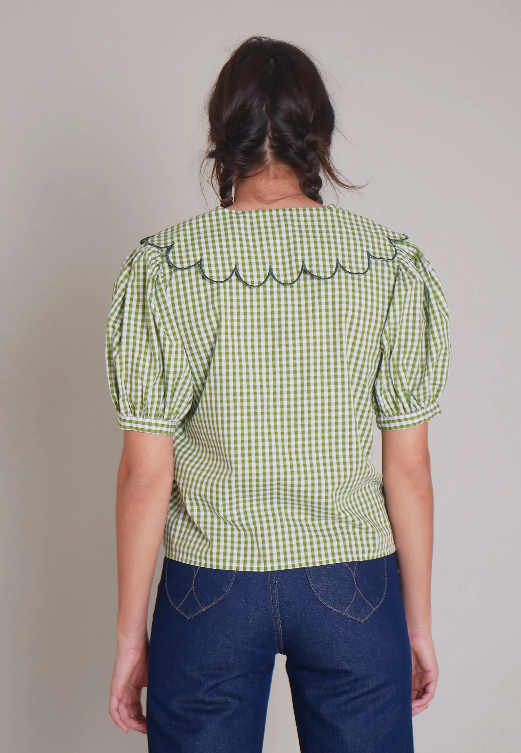 Free Blouse - leaves