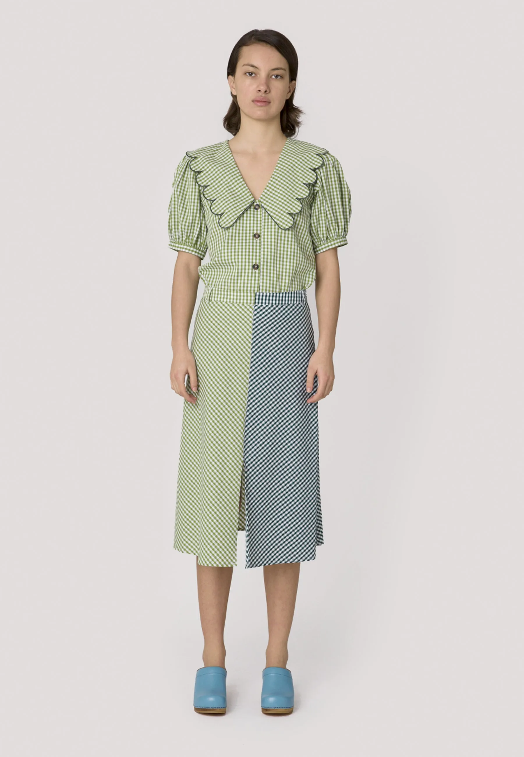 Free Blouse - leaves