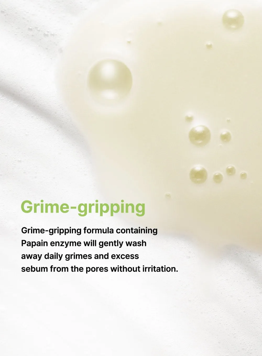 Green Tea & Enzyme Milky Foaming Wash (140ml)