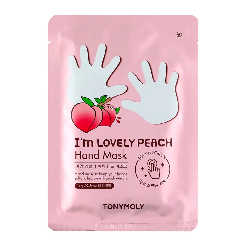 I'm Lovely Peach Hand Mask