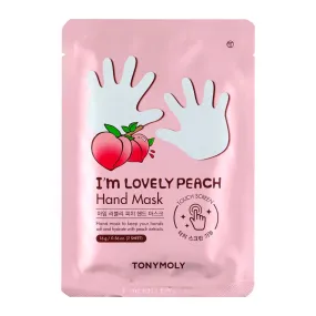 I'm Lovely Peach Hand Mask