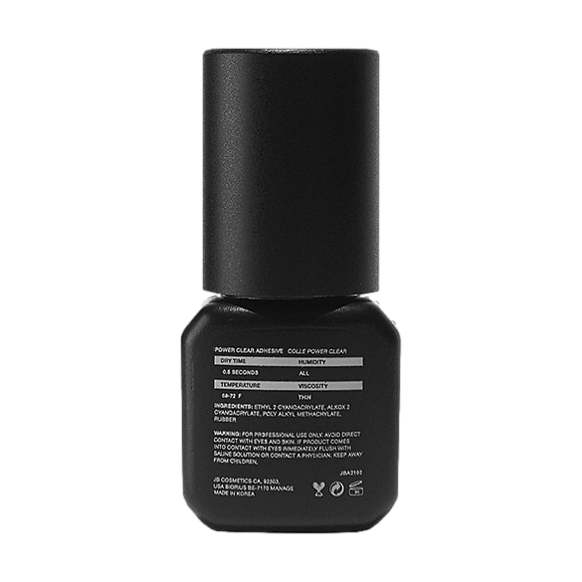 JB Lashes Power Clear Adhesive, 5 mL