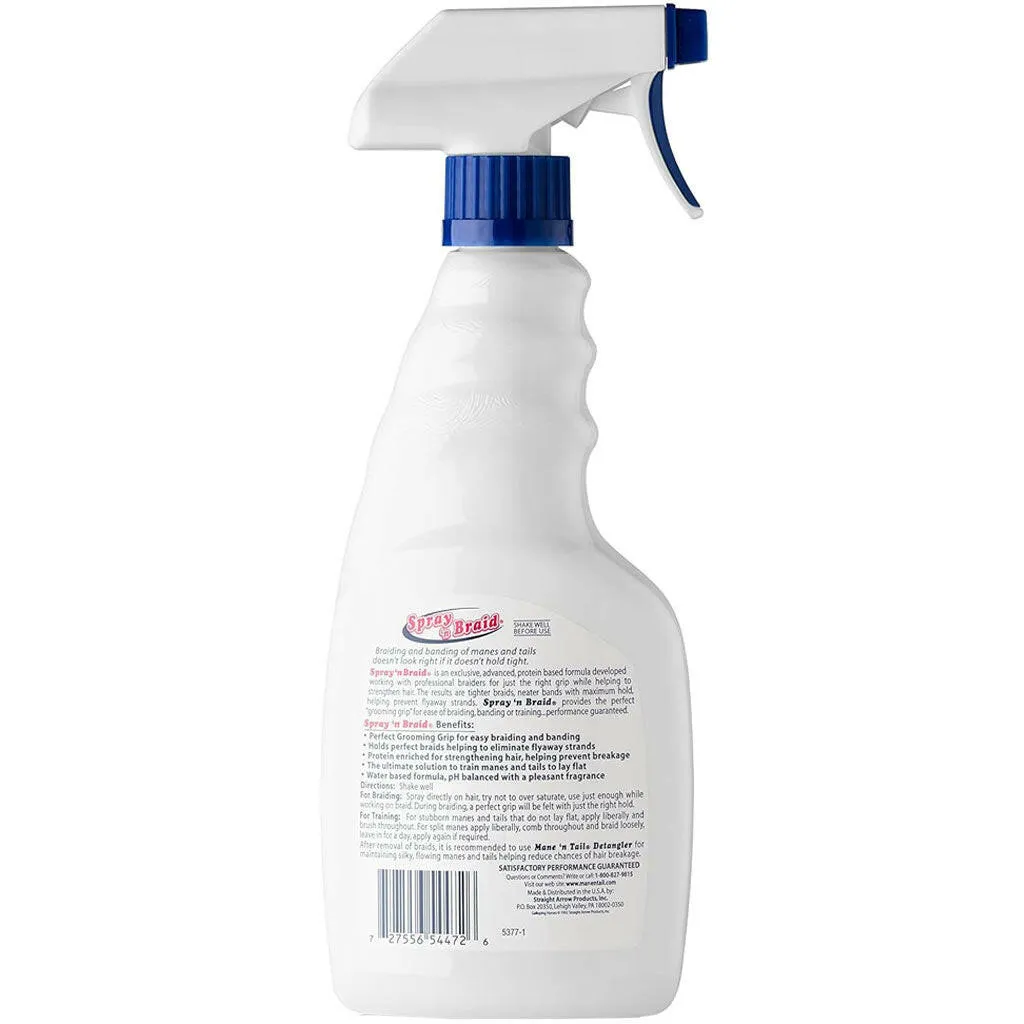 Mane 'n Tail Spray 'n Braid for Horses