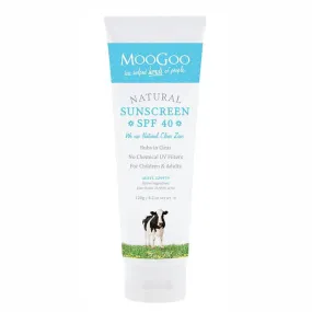 MooGoo Clear Zinc Sunscreen SPF 40 AUSTL 334457 120g