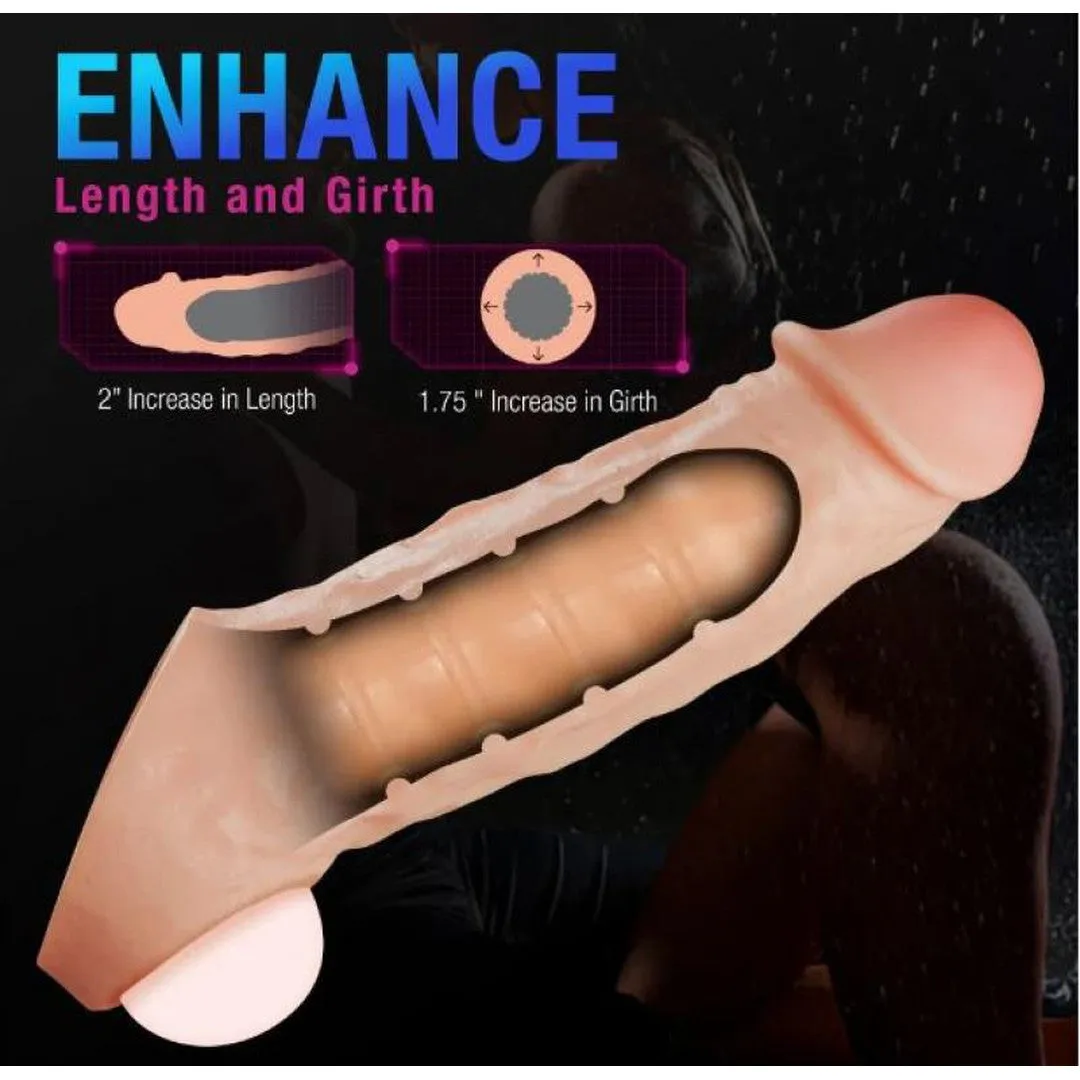 Performance Plus Intrepid 2" Penis Xtender - Beige