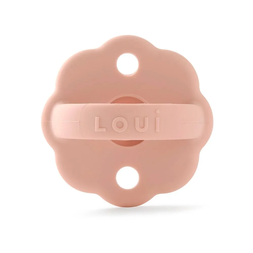 Scallop Pacifier - Blush