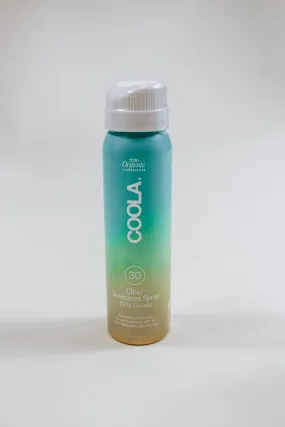 SPF30 Clear Sunscreen Spray