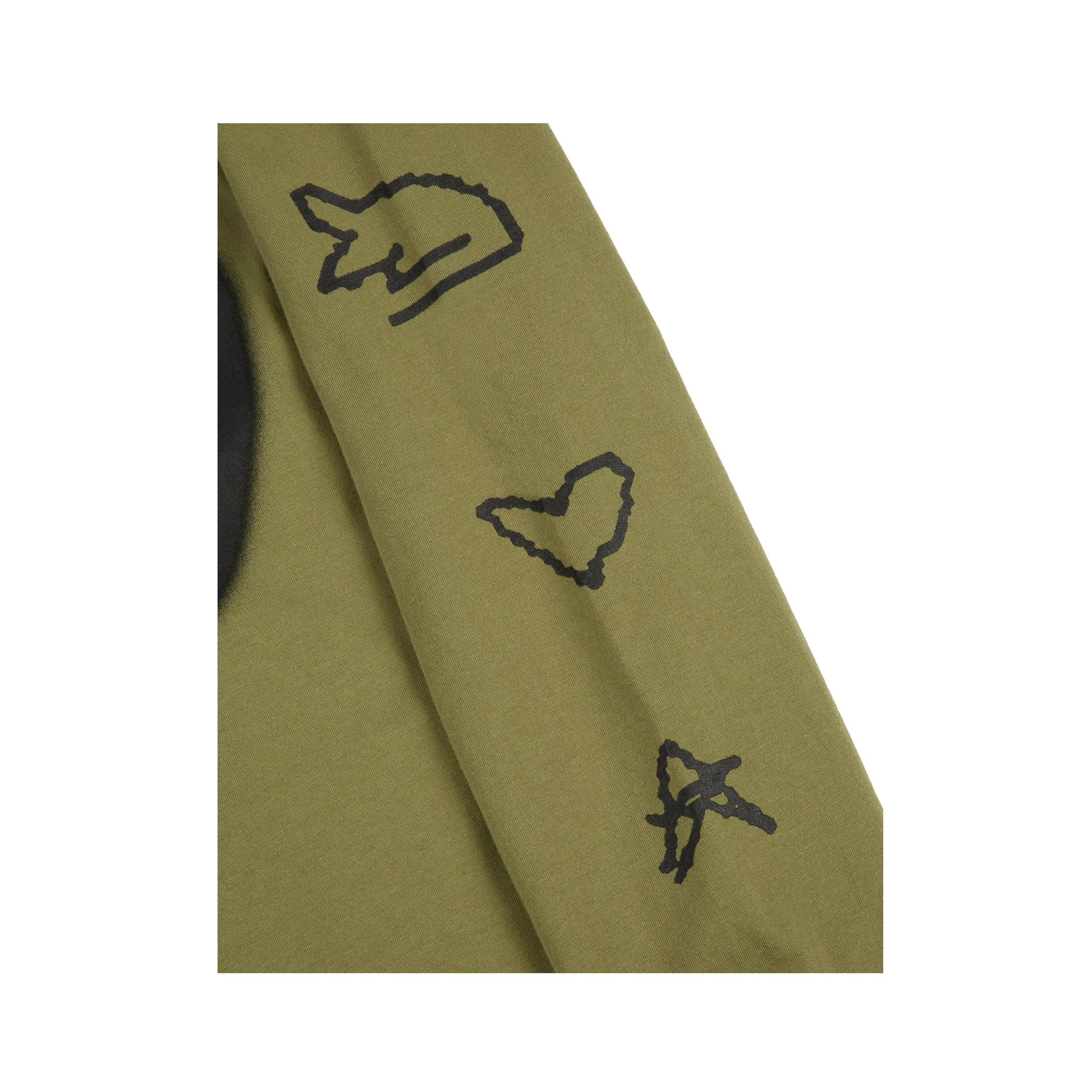 SR/MHI SRMY Spray Long Sleeve Tee