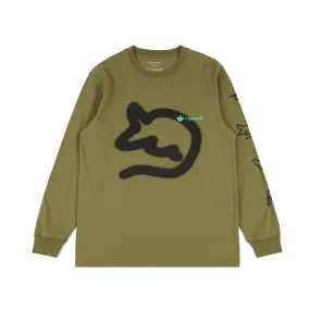 SR/MHI SRMY Spray Long Sleeve Tee
