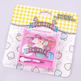 Swimmer Circus Lip Gloss & Eyeshadow Palette