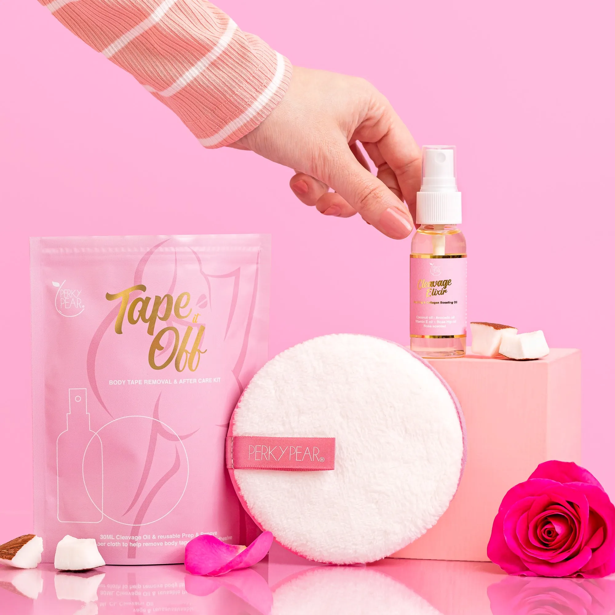 Tape it Off-Boob Tape Removal & After Care Kit