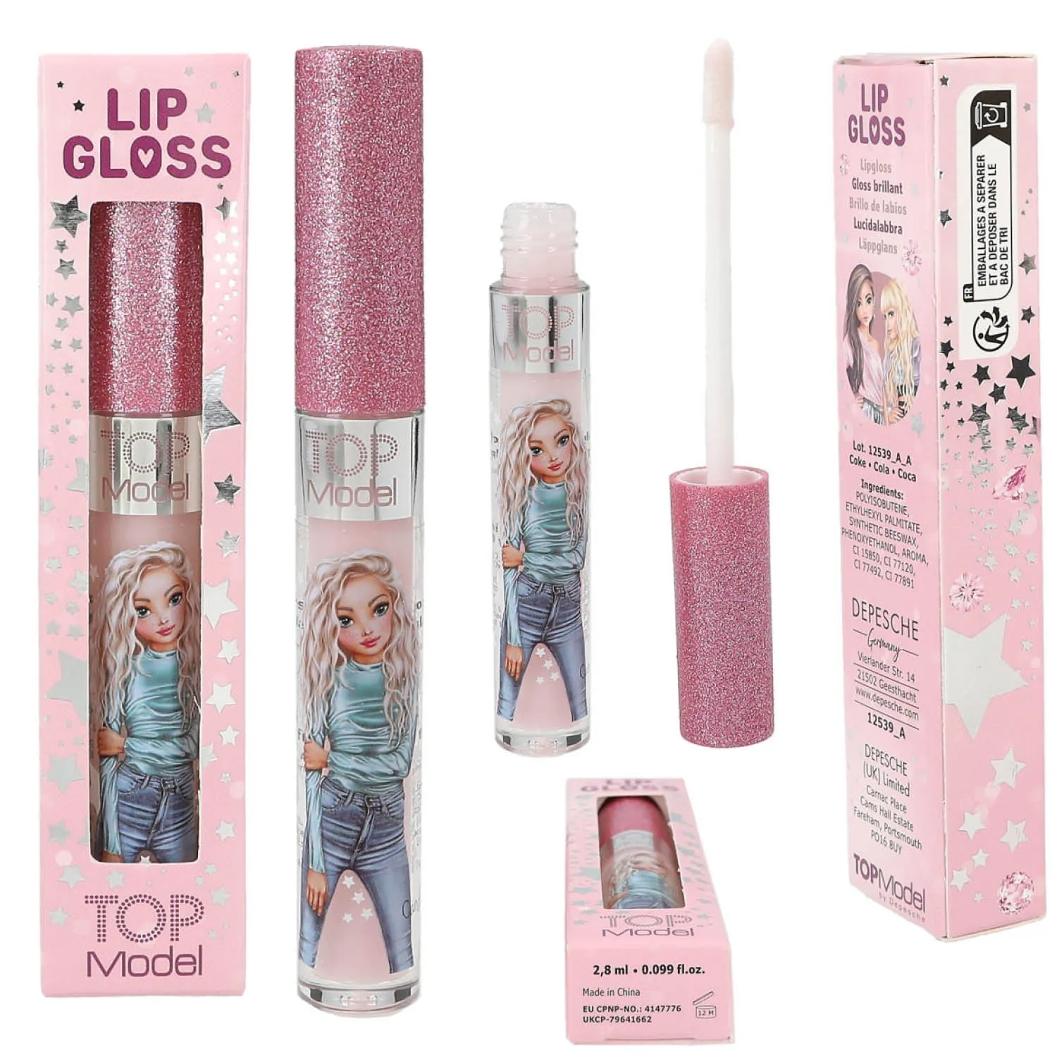 TOPModel  Glitter Queen Lip Gloss - Choice of 2